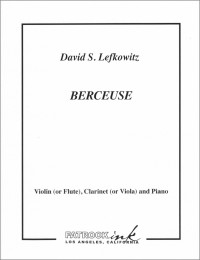 026-2271 • LEFKOWITZ - Berceuse - Score and viola part