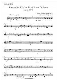 BIR011 • TRIEBEL - Concerto No.1 - Orchestral part Horn 2