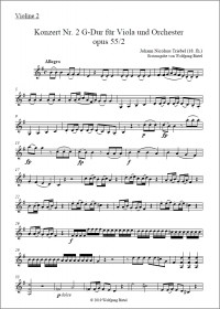 BIR026 • TRIEBEL - Concerto No.2 - Orchestral part Violin 2