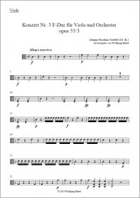 BIR033 • TRIEBEL - Concerto No. 3 - Orchestral part Viola
