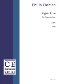 CE-PC1NE1 • CASHIAN - Night's Echo - Score and viola part