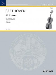 ED 10091 • BEETHOVEN - Notturno - Score and part