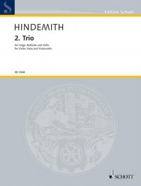 ED 3506 • HINDEMITH - 2. Trio - Study score