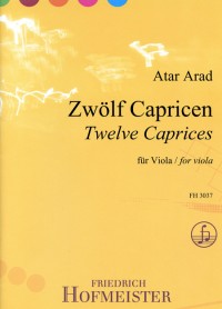 FH 3037 • ARAD - 12 Capricen - Viola part