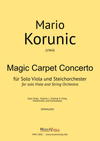 M4V-1002 • KORUNIC - Magic Carpet Concerto - Sco. & par. DOW