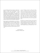 Vorwort / Preface