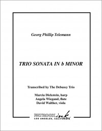 276-2397 • TELEMANN - Trio Sonata - Score and 2 parts (Fl,Va)