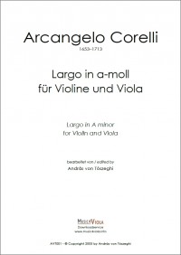 AVT001 • CORELLI - Largo - Score