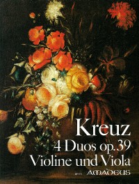 BP 0471 • KREUZ 4 Duos op. 39 for Violin & Viola - Parts