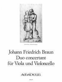BP 0639 • BRAUN J.F Duo concertant Es-dur für Viola u. Cello