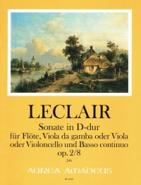 BP 1520 • LECLAIR - Sonata - Score and parts