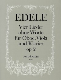 BP 1582 • EDELE Four songs without words op. 2