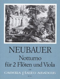 BP 2246 • NEUBAUER Notturno for 2 flutes and viola - parts