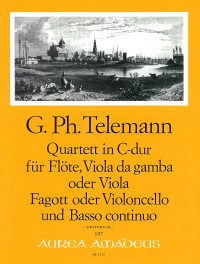 BP 2276 • TELEMANN Quartett C-dur, TWV 43:C2