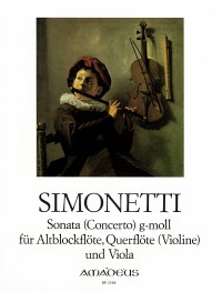 BP 2588 • SIMONETTI Sonata (Concerto) g-moll op. 4/2