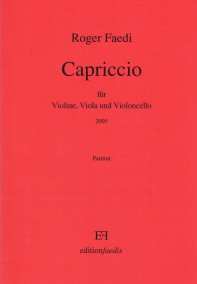 FAE022 • FAEDI - Capriccio - Score and 3 parts
