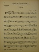 Notenbeispiel / Music example Viola